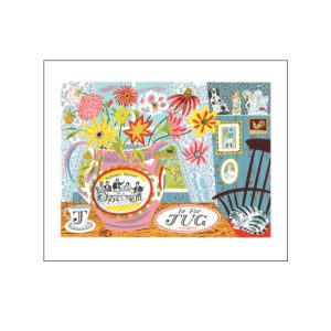 Carte de voeux Alphabet J is for Jug