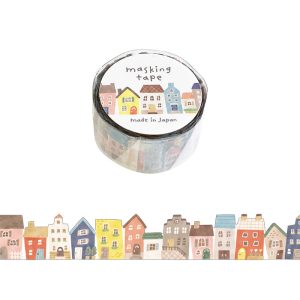 Masking Tape Village Cut