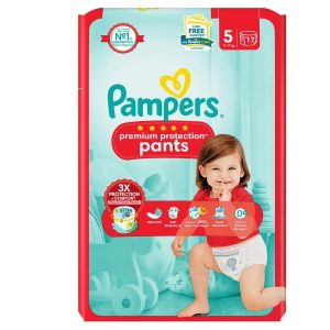 PAMPERS Premium  Pants – Taille 5 – 12/17 kg – 17 couches